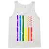 rainbow american flag Tank Top