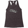 hot rod 1, ideal birthday gift or present Racerback Tank