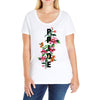 Pride Floral Ladies Curvy T-Shirt