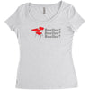 bueller Women's Triblend Scoop T-shirt