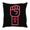 woman empowerment Throw Pillow