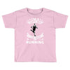 simple man running Toddler T-shirt