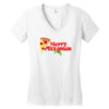 merry pizzamas 2 Women's V-Neck T-Shirt