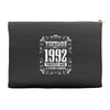 vintage made in 1992 perfectly aged a living legend Accessory Pouches