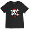 comic skull V-Neck Tee