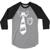 geek pocket protector tie 3/4 Sleeve Shirt