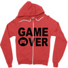 game over Zipper Hoodie