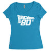 back to the 80's, funny retro Women's Triblend Scoop T-shirt