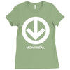 montreal metro Ladies Fitted T-Shirt