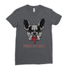 french kiss Ladies Fitted T-Shirt