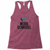 more cowbell (2) Racerback Tank