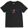 map marker death V-Neck Tee