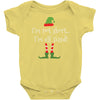 i'm not short i'm elf sized Baby Onesie