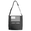i don't kneel Adjustable Strap Totes