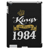 kings are born in 1984 iPad 3 and 4 Case