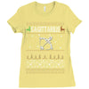 sagittarius christmas ugly sweater Ladies Fitted T-Shirt