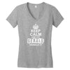Keep Calm And Let Gerald Handle It Women's V-Neck T-Shirt