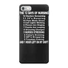 12 days of nursing iPhone 7 Case