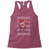 ugly santa dabbing Racerback Tank