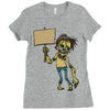 zombies (3) Ladies Fitted T-Shirt