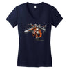 rebel lightyear Women's V-Neck T-Shirt