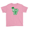 christmas head elf Youth Tee