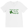drink like a girl V-Neck Tee