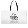 freedom machine Weekender Totes
