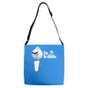 the bird father Adjustable Strap Totes