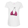 NAKED DAY Maternity Scoop Neck T-shirt