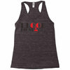 blood first Racerback Tank