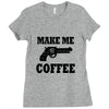 make me coffee Ladies Fitted T-Shirt