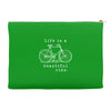 life is a beautiful ride Accessory Pouches