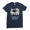 i want to believe in kang and kodos Ladies Fitted T-Shirt