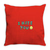 I HATE YOU Throw Pillow