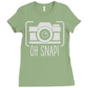 oh snap Ladies Fitted T-Shirt
