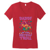 birthday troll daddy Women's V-Neck T-Shirt