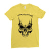 stupid skull Ladies Fitted T-Shirt