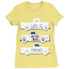 pickup truck Ladies Fitted T-Shirt