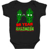 oh yeah kaleween Baby Bodysuit