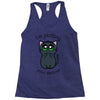 plotting your demise Racerback Tank