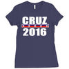 cruz for president 2016 Ladies Fitted T-Shirt