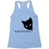black cats rule Racerback Tank