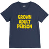 grown adult person V-Neck Tee