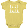 choose your weapon guitar Baby Onesie
