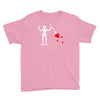 blackbeard's flag pirate edward teach Youth Tee