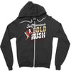 gold rush Zipper Hoodie
