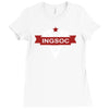1984 ingsoc george orwell Ladies Fitted T-Shirt