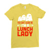lunch lady Ladies Fitted T-Shirt