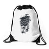 soot buster Drawstring Bags
